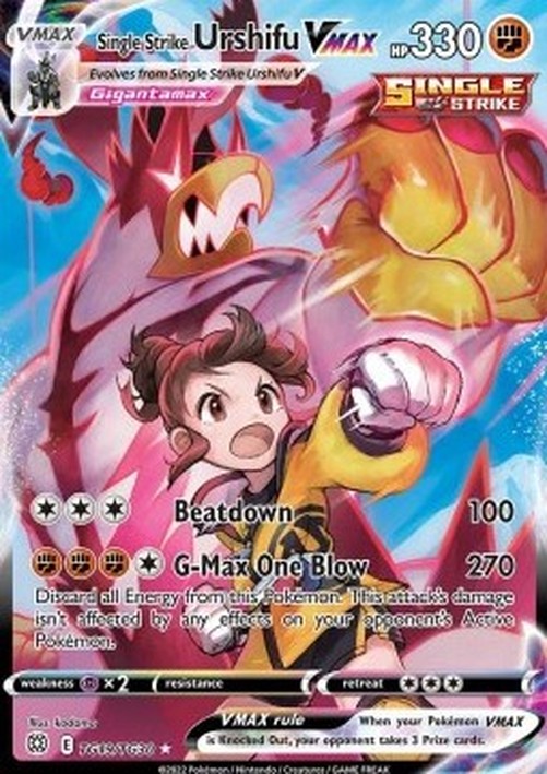 Pokemon Single Strike Urshifu VMAX (BRS TG19)