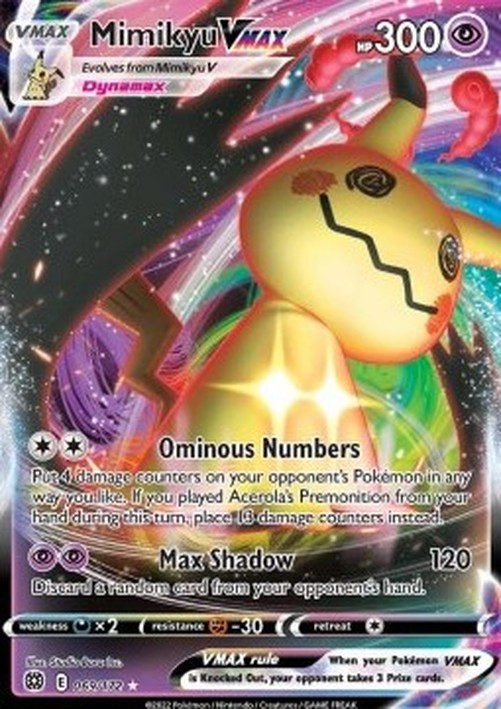 Pokemon Mimikyu VMAX  (BRS 069)