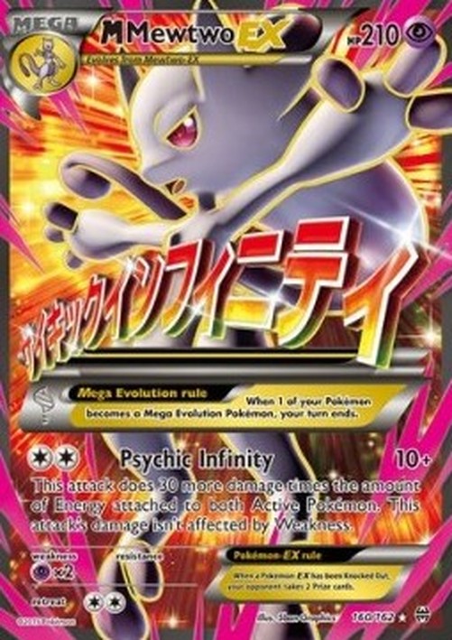 Pokemon MMewtwo EX  (BKT 160)
