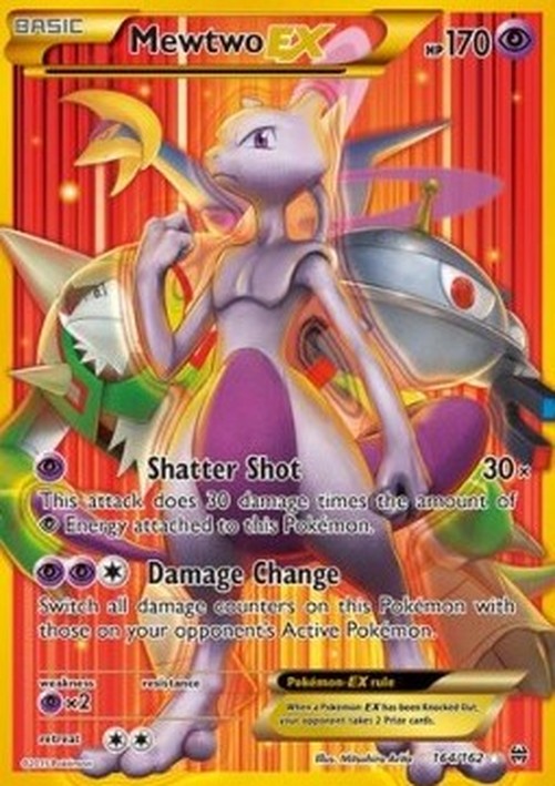 Pokemon Mewtwo EX (BKT 164)
