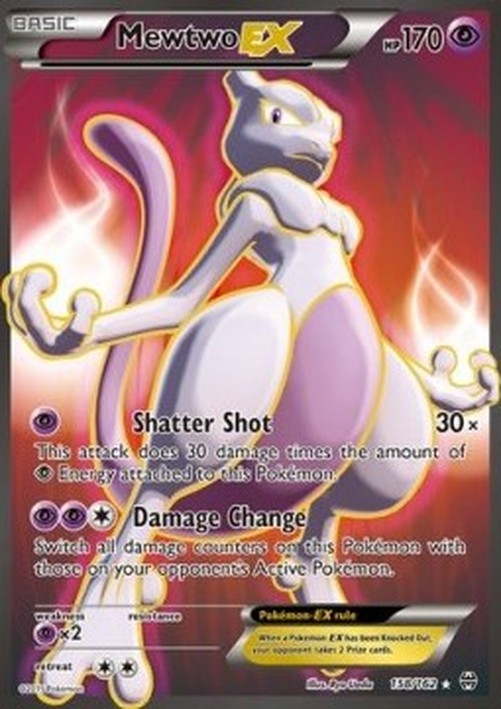 Pokemon Mewtwo EX  (BKT 158)