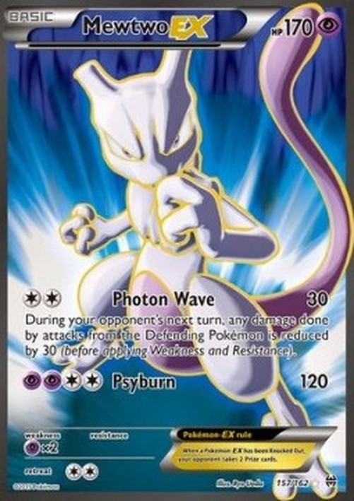 Pokemon Mewtwo EX (BKT 157)
