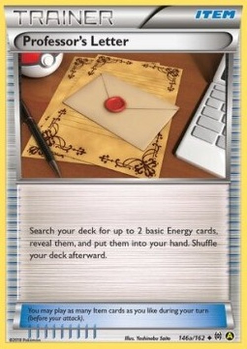 Pokemon Professor's Letter (BKT 146a)