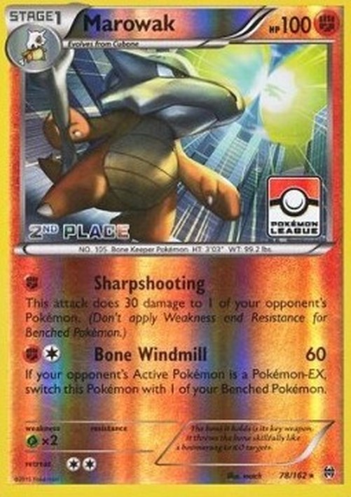 Pokemon Marowak  (BKT 78)