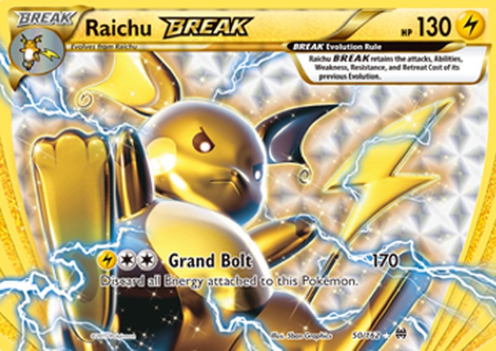 Pokemon Raichu BREAK (BKT 50)