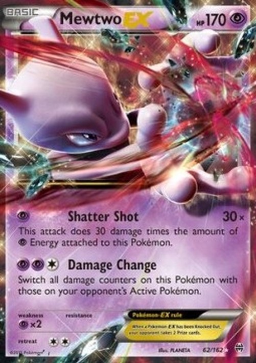 Pokemon Mewtwo EX (BKT 62)