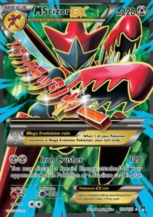 Pokemon MScizor EX  (BKP 120)
