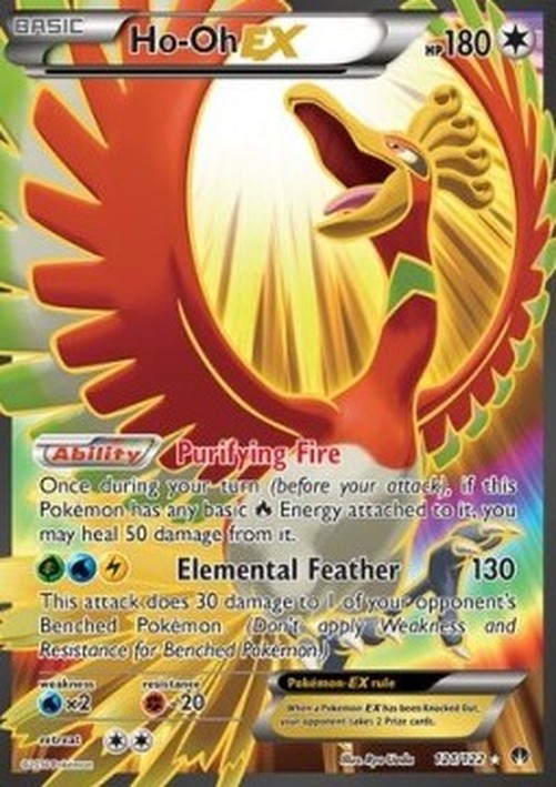 Pokemon Ho-Oh EX  (BKP 121)
