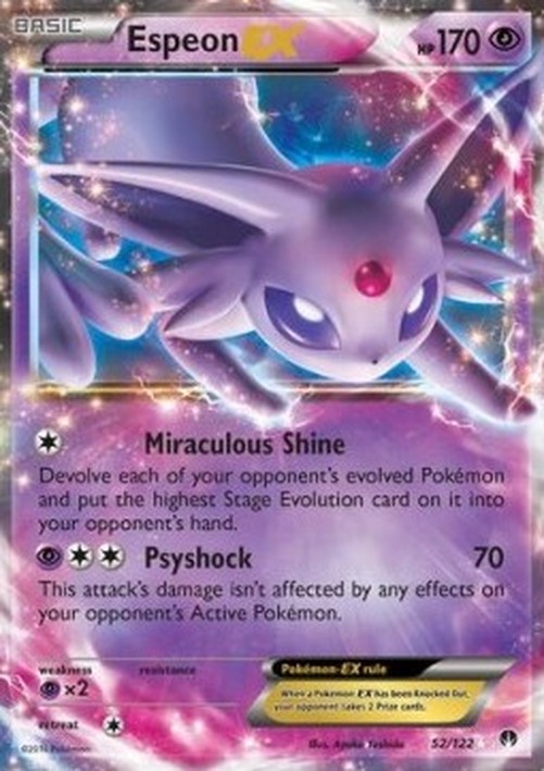 Pokemon Espeon EX (BKP 52)