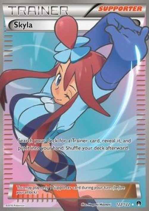 Pokemon Skyla (BKP 122)