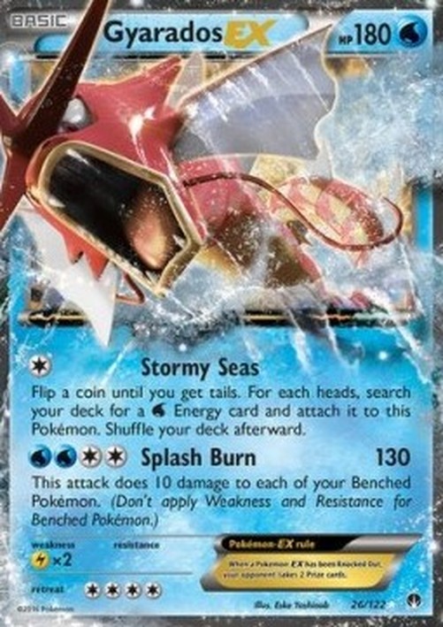 Pokemon Gyarados EX  (BKP 26)