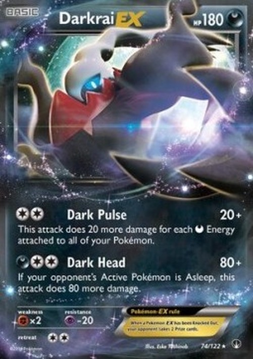 Pokemon Darkrai EX  (BKP 74)