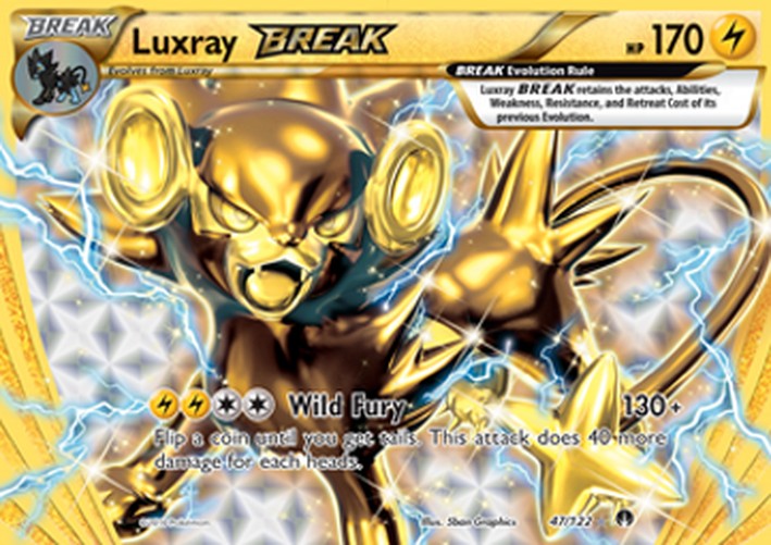 Pokemon Luxray BREAK  (BKP 47)