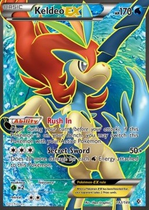 Pokemon Keldeo EX  (BCR 142)