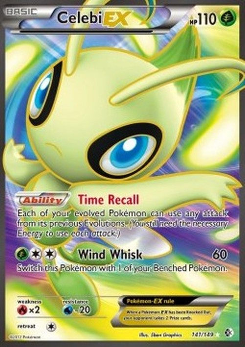 Pokemon Celebi EX (BCR 141)
