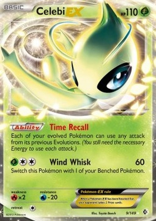 Pokemon Celebi EX (BCR 9)