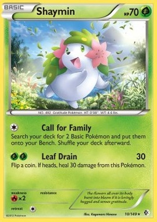Pokemon Shaymin  (BCR 10)