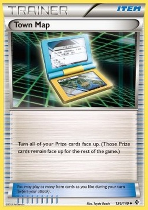 Pokemon Town Map (BCR 136)