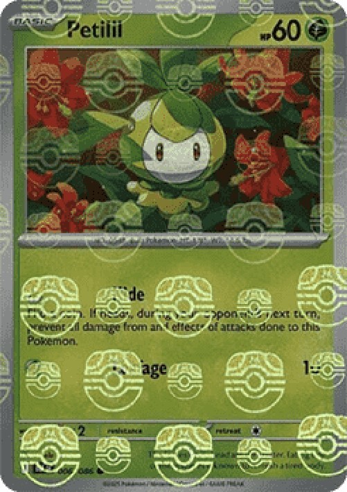 Pokemon Petilil  (xBLK 006)