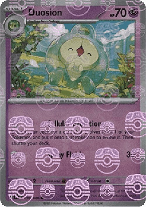 Pokemon Duosion  (xBLK 038)