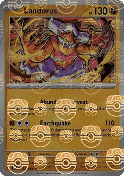 Pokemon Landorus  (xBLK 053)