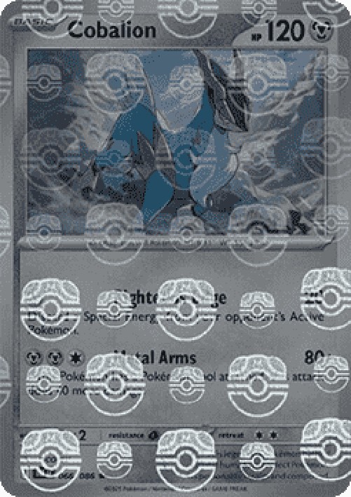 Pokemon Cobalion (xBLK 066)