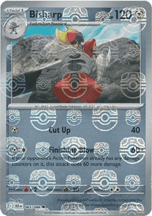 Pokemon Bisharp (xBLK 065)