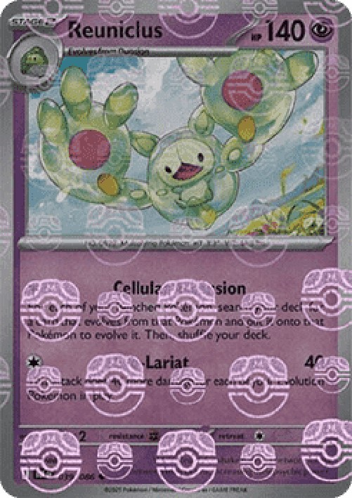 Pokemon Reuniclus (xBLK 039)