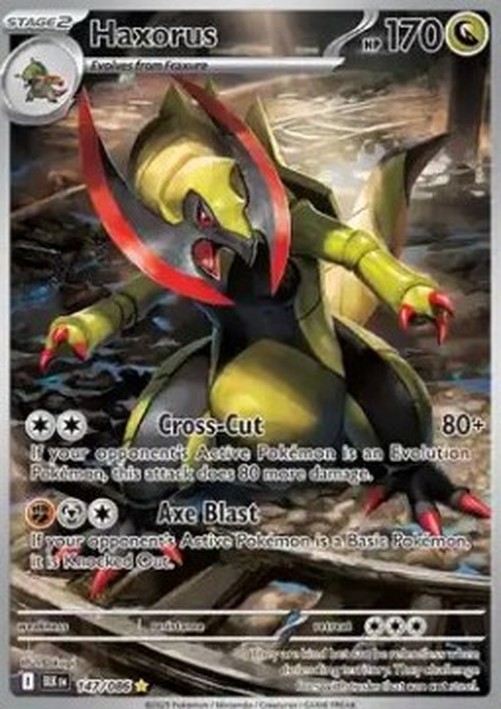 Pokemon Haxorus  (BLK 147)