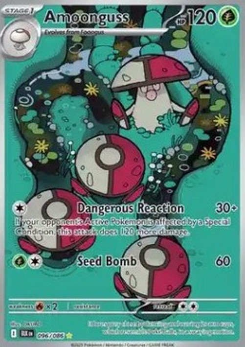 Pokemon Amoonguss (BLK 096)