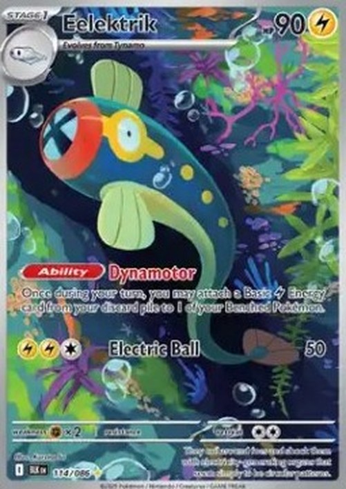 Pokemon Eelektrik (BLK 114)
