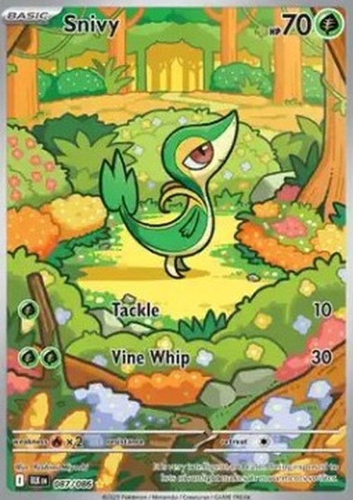 Pokemon Snivy  (BLK 087)