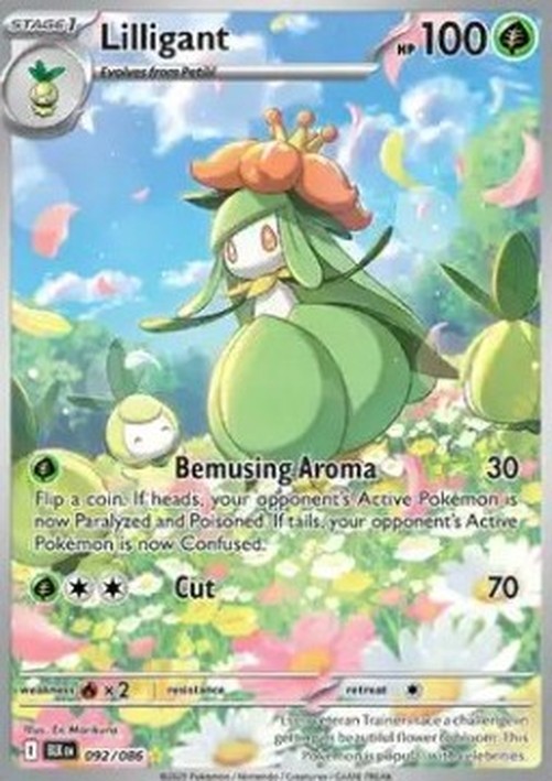 Pokemon Lilligant (BLK 092)