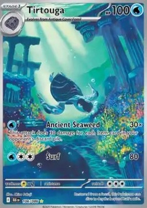 Pokemon Tirtouga  (BLK 106)