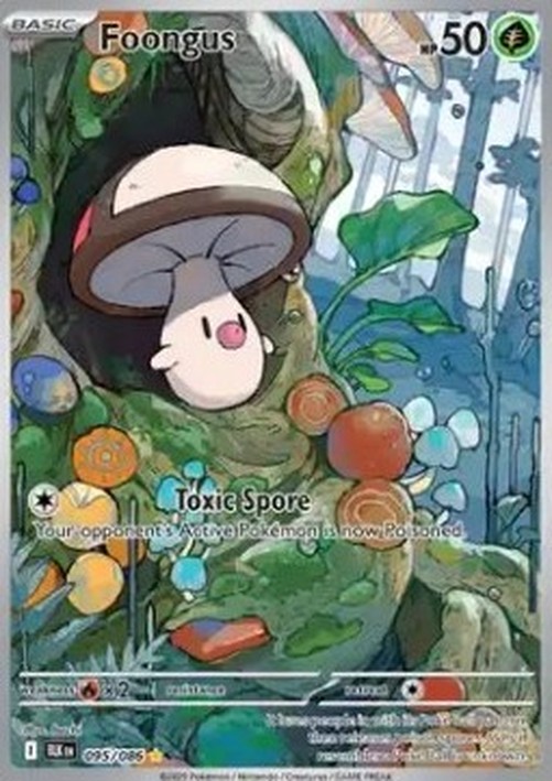 Pokemon Foongus  (BLK 095)
