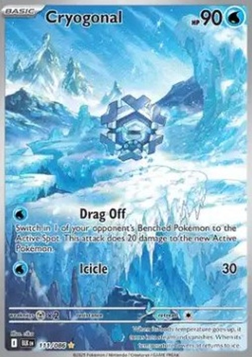 Pokemon Cryogonal  (BLK 111)