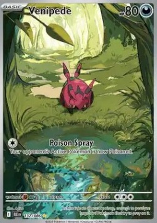 Pokemon Venipede (BLK 132)