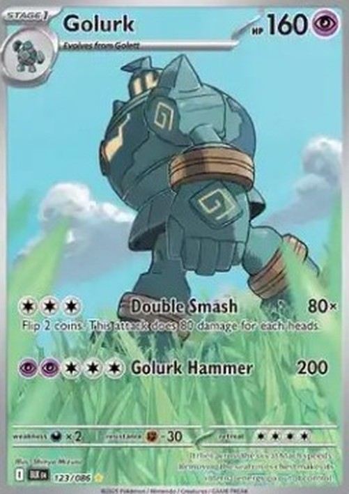 Pokemon Golurk  (BLK 123)