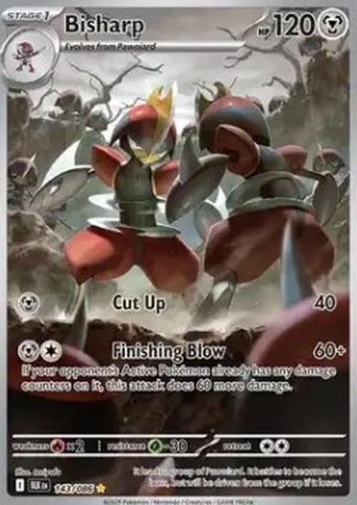 Pokemon Bisharp  (BLK 143)
