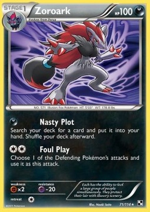 Pokemon Zoroark  (BLW 71)