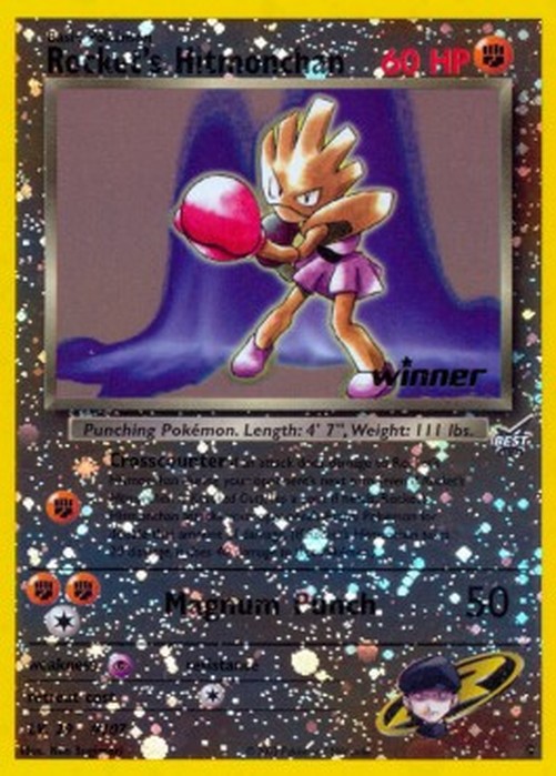 Pokemon Rocket's Hitmonchan (BEST 9)