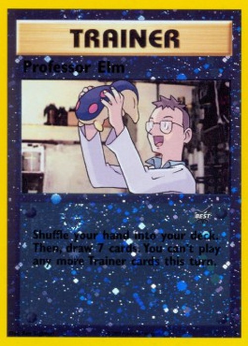 Pokemon Professor Elm (BEST 3)