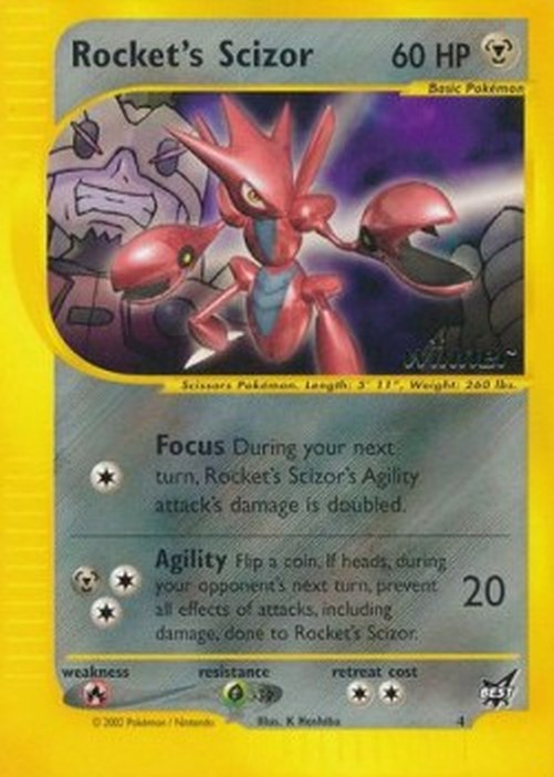 Pokemon Rocket's Scizor (BEST 4)