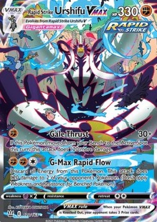 Pokemon Rapid Strike Urshifu VMAX (BST 170)