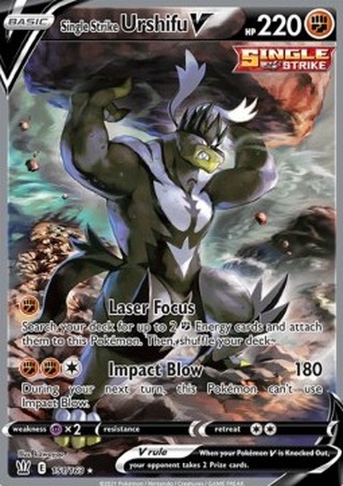 Pokemon Single Strike Urshifu V (BST 151)