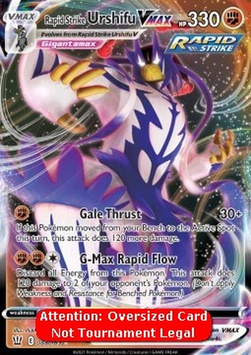 Pokemon Rapid Strike Urshifu VMAX  (BST 88)
