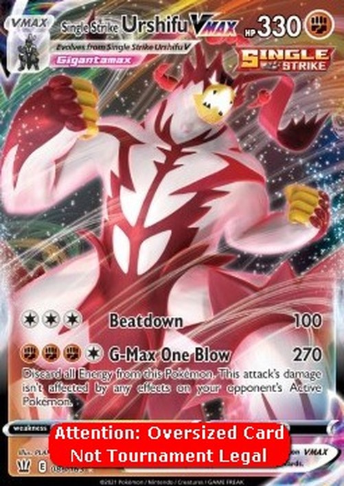 Pokemon Single Strike Urshifu VMAX  (BST 86)