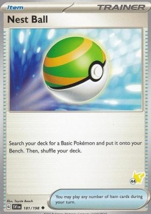 Pokemon Nest Ball (BA24 P44)