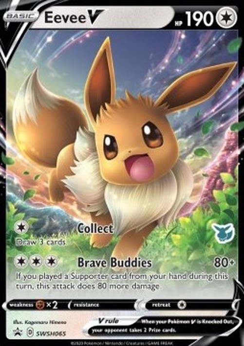 Pokemon Eevee V  (BA22 EVE)