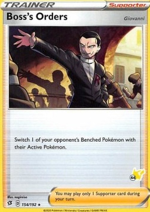 Pokemon Boss's Orders - Giovanni (BA22 P44)